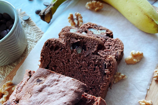 Bananen-chocoladebrood