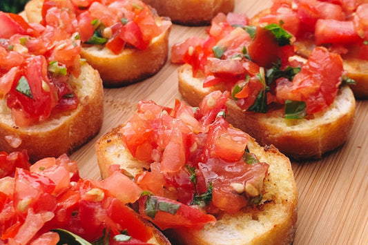 Italiaanse bruschetta's