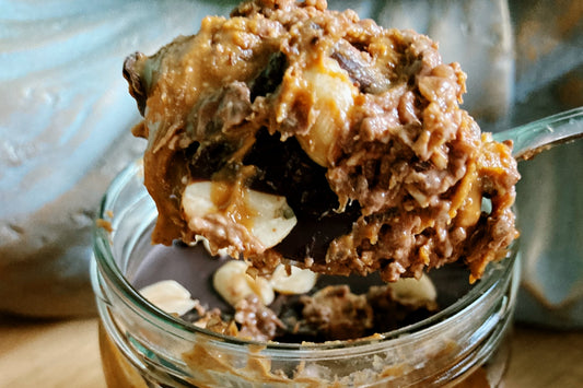 Snicker-overnight oats