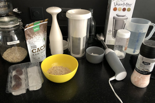 Zelf vegan melk maken