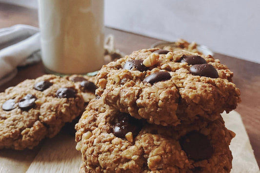 Walnoten-chocoladekoekjes